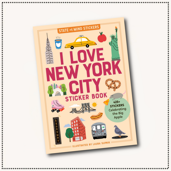 I Love NYC Sticker Book