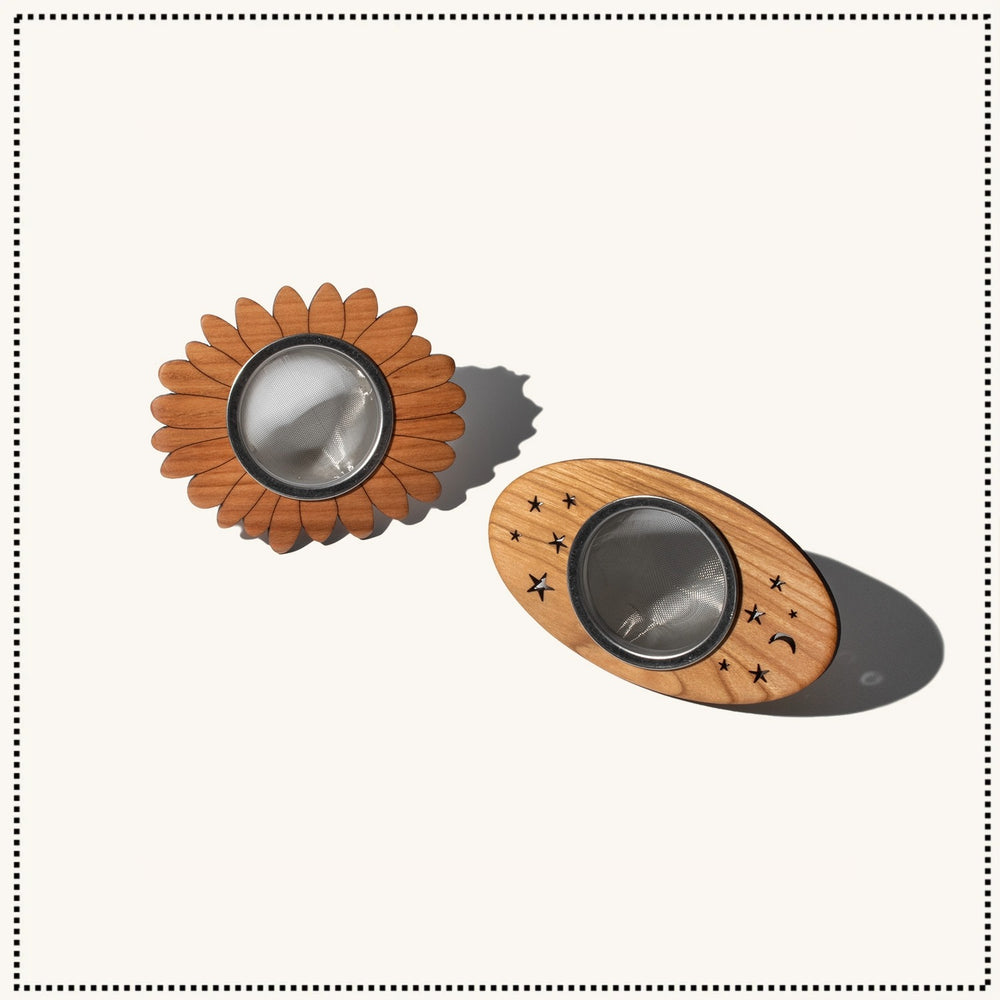 Cherrywood Tea Strainer
