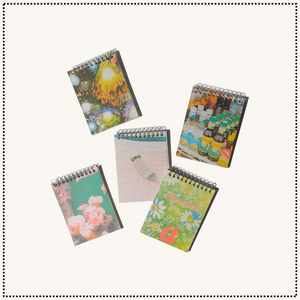 Mini Risograph Notebook 3-Pack