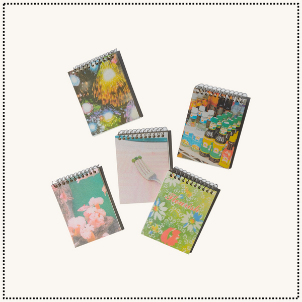Mini Risograph Notebook 3-Pack