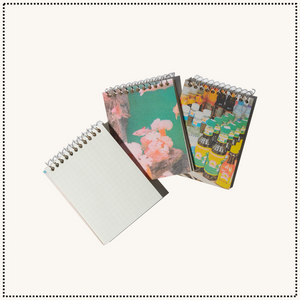 Mini Risograph Notebook 3-Pack