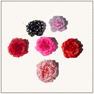 Handmade Fabric Roses