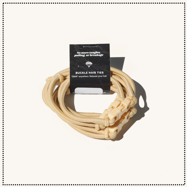 Buckle Hair Tie Pack